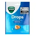 Pastilha Vick Drops Mentol com 20 Unidades